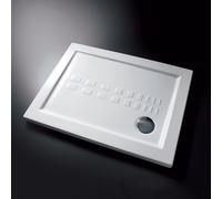 PIATTO DOCCIA BAGNO RETTANGOLARE CERAMICA ALTHEA ITO SOTTILE H 5,5 SLIM BIANCO