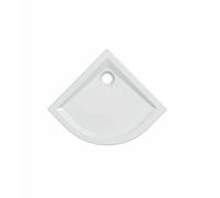 PIATTO DOCCIA GEBERIT 60 ANGOLARE SEMICIRCOLARE 80X80 IN CERAMICA BIANCO 6 CM