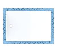 Geberit piastrella per doccia Setaplano, 154.286.11.1, 100x160 cm, altezza 4,5 cm, bianco-alpino - 154.286.11.1