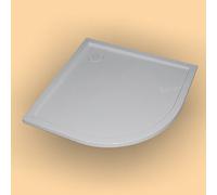 Piatto doccia HÜPPE Purano, quarto di cerchio, 800 x 1000 mm, 202148055