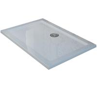 Piatto Doccia in Acrilico Fosterberg Floret 3 Bianco Lucido 80x120 cm