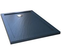 Piatto Doccia in Acrilico Fosterberg Floret Antracite 70x140 cm