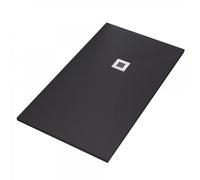 Piatto Doccia In Marmo Resina Gaia Colore Antracite H 35 millimetri Ix Box Shower - CONFEZIONE: 1 pz., Dimensione: 200x80xH3,5 cm