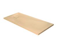 Piatto Doccia In Marmo Resina Olma Colore Beige H 4 centimetri Ix Box Shower - CONFEZIONE: 1 pz., Dimensione: 120x70xH4 cm