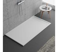 Piatto doccia in Pietra, Bianco, serie Napoli, slim 3cm., varie misure 80x190