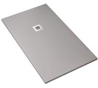 Piatto Doccia in Pietra Bonussi Everest Grigio Chiaro 70x80 cm