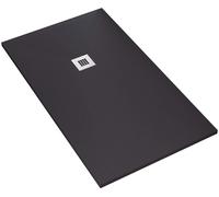 Piatto Doccia in Pietra Bonussi Everest Nero 70x80 cm