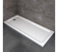 PIATTO DOCCIA KIT SOSTITUZIONE VASCA DA BAGNO ACRILICO 5 CM FLAT 70X160 BIANCO