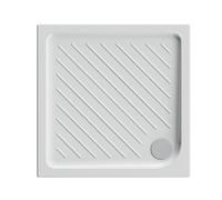 PIATTO DOCCIA QUADRATO IN CERAMICA DOLOMITE GEMMA 2 H. 7 cm 75 x 75 H. 7