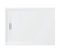 Piatto doccia rettangolare effetto pietra bianco sestra h4 cm 80x120 GEBERIT