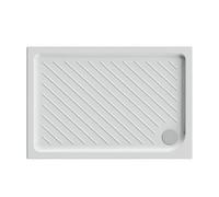 PIATTO DOCCIA RETTANGOLARE IN CERAMICA DOLOMITE GEMMA 2 H. 7 cm 80 x 100 H.7