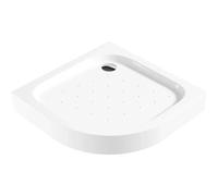 Piatto doccia semicircolare Idrostile Punk coperchio 90x90 cm bianco Bianco