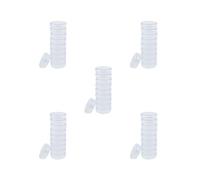 Piatto e coperchio sterili 35mm della coltura del tessuto delle cellule della capsula di Petri di plastica del laboratorio, Set da 5 (35 mm), 35 mm, come descrizione