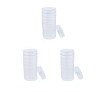 Piatto e coperchio sterili 35mm della coltura del tessuto delle cellule della capsula di Petri di plastica del laboratorio, Set da 3 (75 mm), 75mm, come descrizione
