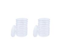 Piatto e coperchio sterili 35mm della coltura del tessuto delle cellule della capsula di Petri di plastica del laboratorio, Set da 2 (90 mm, 2 griglie), 90mm 2 Grids, come descrizione