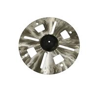 Piatto Effetto 20'' Piatto Ride 12 Fori Pezzo Per Piatto Professionale Piatti Per Batterista Piatti per batteria Cymbal set (Color : 3/4)
