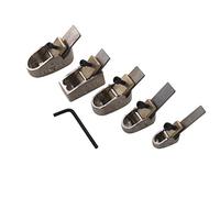 Piatto ERYUE 5pcs Aereo WOODW Cutter Set Violino Pieni Thumb Curva SOLE STRUMENTO BILTHIER METALE PER VIOLA CELLO STRUMENTO WOODW (#0S)