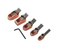 Piatto ERYUE 5pcs Aereo WOODW Cutter Set Violino Pieni Thumb Curva SOLE STRUMENTO BILTHIER METALE PER VIOLA CELLO STRUMENTO WOODW (#RG)