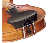 Piatto Flesch 4/4 violino Chinrest - ebano con staffa standard