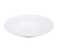 Set 4 Piatto fondo bianco in gres, Horeca White