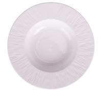 VdE Tivoli 1996 Set 3 Piatti Fondi in Porcellana Horeca, Ø 23,7 x h. 4,5 cm, Colore Panna