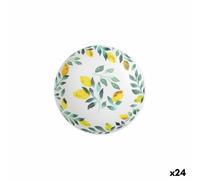 Piatto Fondo La Mediterránea Limone 21 x 5,3 cm [24 Unità]