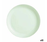 Piatto Fondo Luminarc Diwali Paradise Verde Vetro 29 cm [12 Unità]