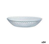 Piatto Fondo Luminarc Pampille Clear Trasparente Vetro [20 cm] [24 Unità]