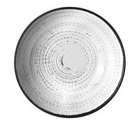 Piatto fondo melamina (21cm) TIVOLI Bianco e Grigio 0830026N C7X