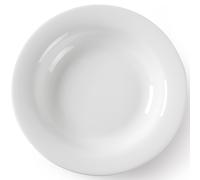 Piatto fondo OPTIMA, porcellana bianca, diametro 220 mm, set da 12 -