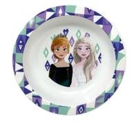 Piatto Fondo Originale Disney Frozen in plastica rigida per bambini, adatto al microonde e senza BPA