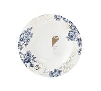 Piatto Fondo PALMER'S Seta (D) . 21,5cm H.3cm Bianco Porcellana Creative Tops Wa