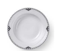 Piatto Fondo Royal Copenhagen Black Lace 21 cm | Pasta & Zuppe