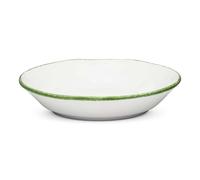 Piatto Fondo Verde Smeraldo Ceramica Ø 21 cm Dipinta a Mano Memento Moon Primi