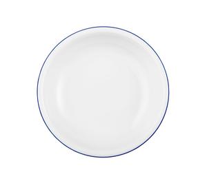 Piatto Fondue Seltmann Weiden Compact Con Bordo Blu 20 Cm