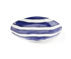 Piatto frutta Dessert in Melamina set da 6 pezzi Linea FUSION Ø21x h 3 cm cm realizzati con decoro studiato x la lavastoviglie blu blu