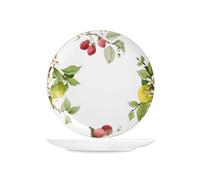 Piatto Frutta In Porcellana Decorata Boss, Multicolore, 19,5Cm
