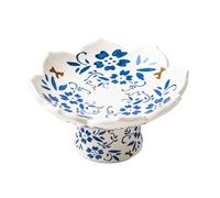 Piatto Frutta in Porcellana e Ceramica Piatti con Gamba Alta for...(Style1)