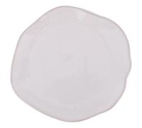 Piatto frutta ovale 21x20,5 cm in gres, bianco, The Market