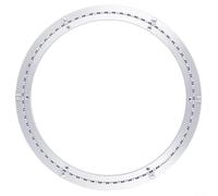 Piatto girevole da 2040 cm, base Lazy Susan, progettato per servire e esporre cibi comodamente (40,6 cm)