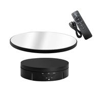 Piatto Girevole Elettrico Espositore Rotante, Copertura per Specchio,