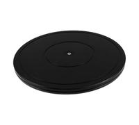 Piatto Girevole per Ceramica Nero in Plastica, Base Stabile | Rotazione Precisa e Flessibile, Vista Multiangolo, Portatile per Composizioni Floreali e Progetti Artistici