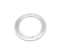 Piatto girevole per cucina in lega di alluminio Lazy Susan Base per servire e organizzare facilmente il cibo (12,7 cm)
