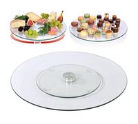 Piatto girevole vetro vassoio alzata antipasti dolci casa ristorante hotel 35 cm