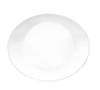 Bormioli Rocco 767143 Grangusto Piatto Pesce, Opale, Bianco, 36 Cm, Vetro