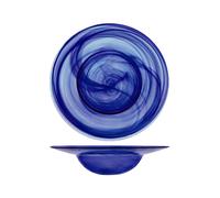 Piatto H&H Alabastro Cobalto Pasta 29 Vetro