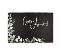 Piatto in ardesia spuntino 20x30 cm antracite da servire RVX001 01 eucalipto