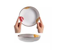 Piatto in ceramica giapponese Piatto for la casa Piatto for la casa Piatto for riso Piatto retro piatto for bistecca Piatto for zuppa Piatto for zuppa Insalatiera da Cucina