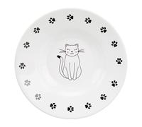Piatto in ceramica Trixie per gatti con il muso schiacciato - 200 ml, Ø 15 cm