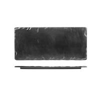 Piatto In Melamina Decoro Ardesia 18x35,5 6911 H&H